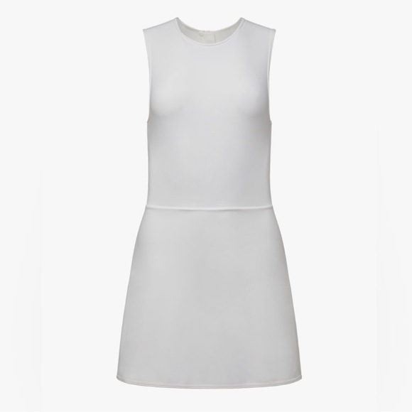 WE WORE WHAT ACTIVE DRESS WHITE IVORY TENNIS SIZE Medium Style No: WWWAB60-2 - Picture 4 of 12